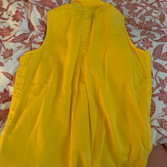 Sunny Yellow Button Down Shirt - Picture 3 of 3